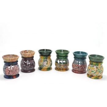 VipMarketim Obsidian Taşı Buhurdanlık Model 3