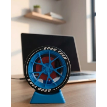 VipMarketim Ofis ve Home Office İçin Jant Temalı Dekoratif Obje