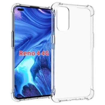 VipMarketim Oppo Reno 4 - 4G Anti-Drop Silikon Kılıf Shockproof kılıf-(5775)