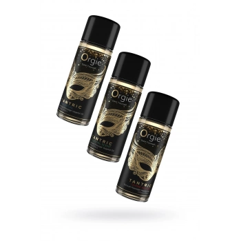 VipMarketim ORGIE Masaj Yağı Seti Tantric Kit 3lü, 30 ml