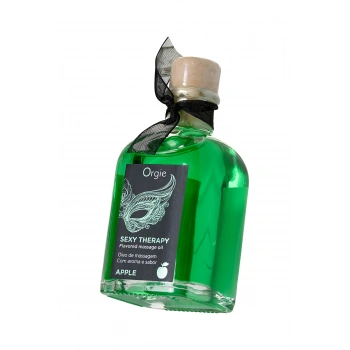 VipMarketim Orgie Sexy Therapy Apple – Elma Aromalı Güçlendirici ve Uyarıcı Yenilebilir Masaj Yağı 150 ml