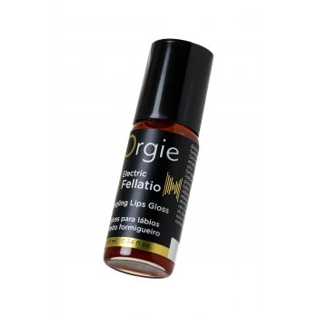 VipMarketim ORGIE Sexy Vibe Electric Fellatio Titreşim Etkili  Dudak Parlatıcısı, 10 ml