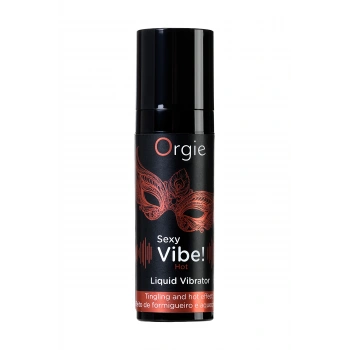VipMarketim ORGİE Sexy Vibe Hot Isınma ve Titreşim etkisi olan Masaj Jeli, 15 ml