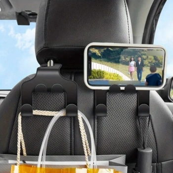 VipMarketim Oto Koltuk Arkası Organizer Askılık Ve Telefon Tutucu