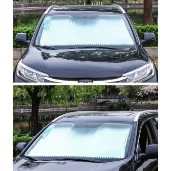 VipMarketim Otomatik Makaralı Oto Ön Cam Güneşlik