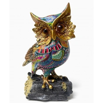 VipMarketim Özel Tasarım Polyester Baykuş Model 2