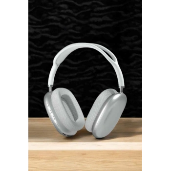 VipMarketim P9 Plus Kablosuz Kulak Üstü Bluetooth Kulaklık Beyaz Mikrofonlu Kulaküstü Kablosuz Kulaklık