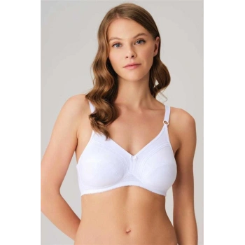 VipMarketim Pamuklu Balensiz Desteksiz Dolgusuz Toparlayıcı Küçültücü Sütyen