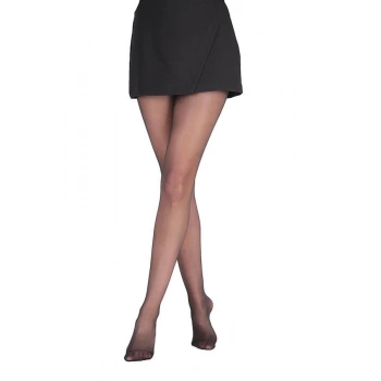 VipMarketim Parlak İnce Siyah Külotlu Çorap 15 Den