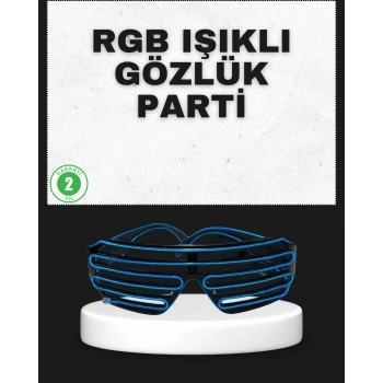 VipMarketim Parti ve Organizasyonlara Özel LED Işıklı Gözlük