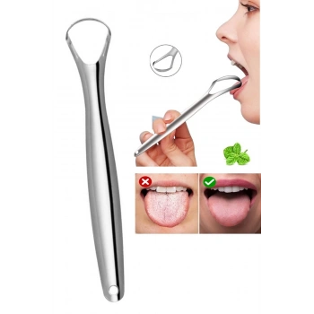 VipMarketim Paslanmaz Çelik Dil Temizleyici