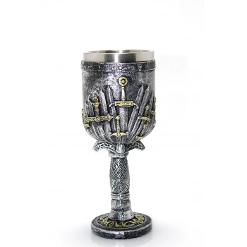 VipMarketim Paslanmaz Çelik Kadeh Bardak Model 1