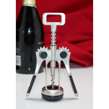 VipMarketim Paslanmaz Çelik Tirbuşon Şarap Açacağı Model 6