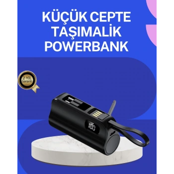 VipMarketim PD 20W Hızlı Şarjlı Kablolu Kablosuz Kullanım Powerbank