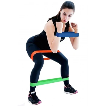 VipMarketim Pilates Direnç Lastiği Seti 5 Adet