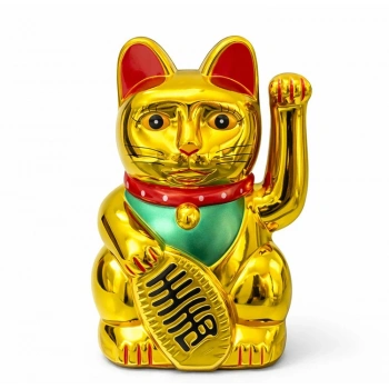 VipMarketim Pilli Sallanan Şans Kedisi - Maneki Neko