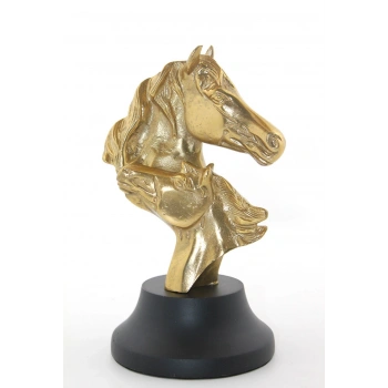 VipMarketim Pirinç At Büstü