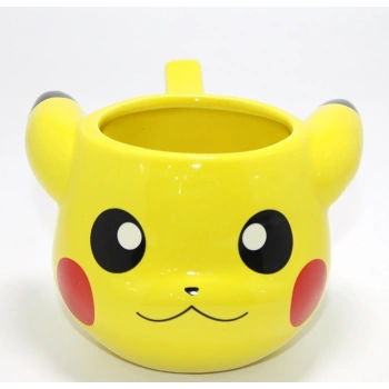VipMarketim Pokemon Pikachu 3D Kabartmalı Kupa Bardak