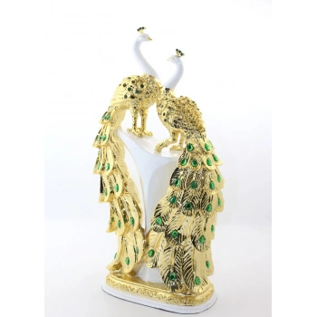 VipMarketim Polyester 2li Tavuskuşu