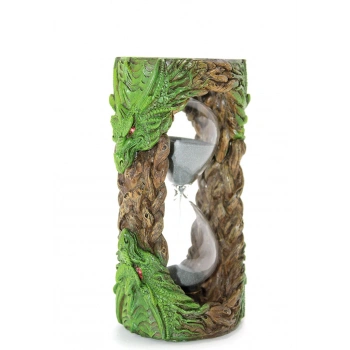 VipMarketim Polyester Dragon Tasarımlı Kum Saati Model 2