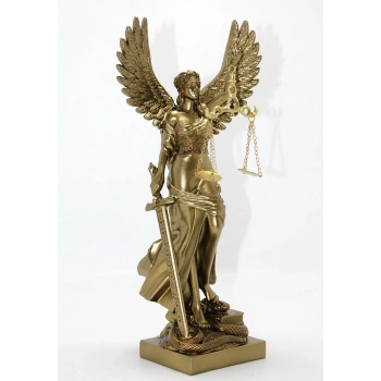 VipMarketim Polyester Kanatlı Adalet Biblosu