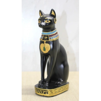 VipMarketim Polyester Mısır Kedisi Figür Büyük Boy