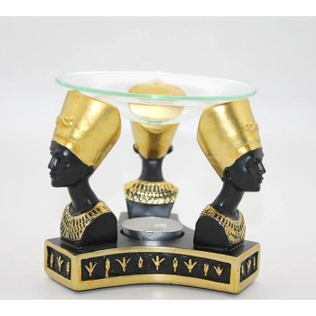 VipMarketim Polyester Nefertiti Buhurdanlık