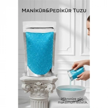 VipMarketim Premium Manikür & Pedikür Tuzu - 400g Yoğun Mineralli El ve Ayak Bakım Granülü Tuzu