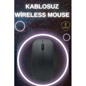 VipMarketim Profesyonel Mouse Wireless Oyuncu Faresi Bluetooth Bağlantılı