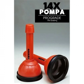 VipMarketim ProGrade Pistonlu 14X Lavabo Gider Açıcı Pompa