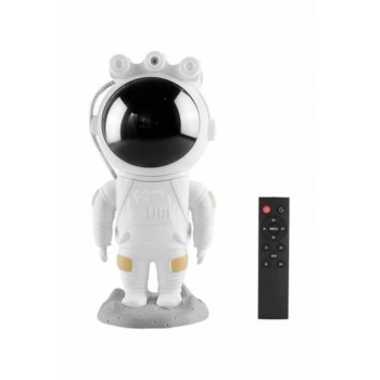 VipMarketim Projeksiyon Astronot Lamba Speaker Sevimli Astronot Bluetooth Hoparlör