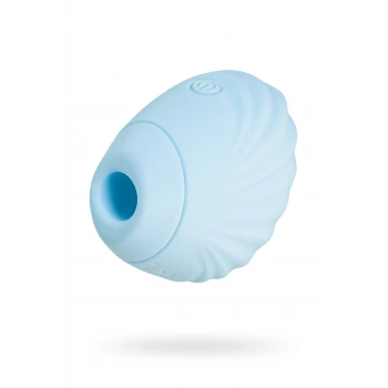 VipMarketim Qli by Flovetta Scalldan vakum dalgası klitoral uyarıcı , silikon, mavi, 6 cm