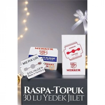 VipMarketim Raspa Topuk Jileti 30 lu PAKET