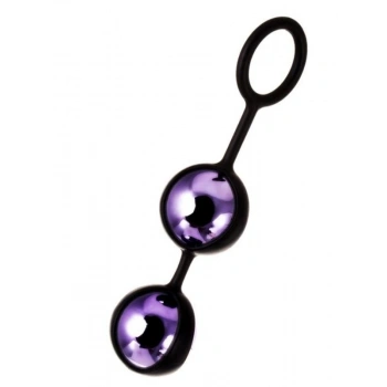 VipMarketim Raspy vajinal topları, ABS plastik Mor 14 cm