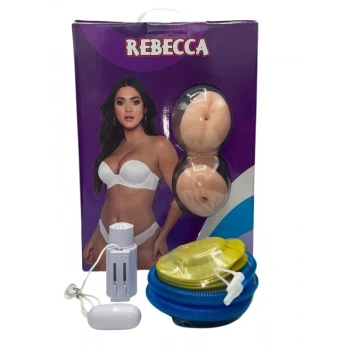 VipMarketim Rebecca Gerçekçi Esmer Şişme Bebek