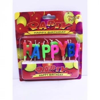 VipMarketim Renkli Happy Birthday Mum