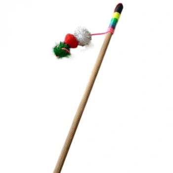 VipMarketim Renkli Ponponlu Kedi Oltası