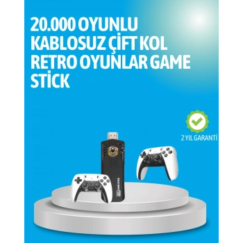 VipMarketim Retro Oyun Konsolu – Yüksek Çözünürlük ve Geniş Oyun Seçenekleri