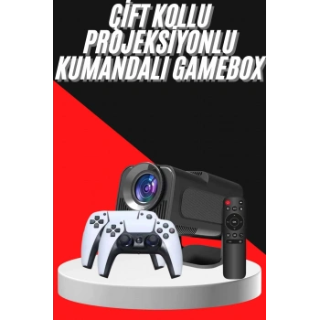 VipMarketim Retro Video Oyunu Konsolu Android Tv El Oyun Konsolu WIFI Taşınabilir Projeksiyon Cihazı