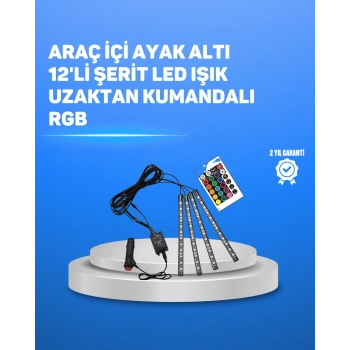 VipMarketim RGB LED Şerit Aydınlatma – Kolay Kurulumlu