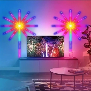 VipMarketim RGB Şerit LED İç Mekan Palmiye Model