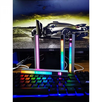VipMarketim RGB Sese Duyarlı Taşınabilir Ekolayzer LED Çubuk