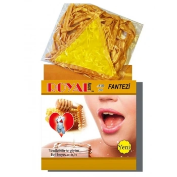 VipMarketim Royal Yenilebilir Tanga Sütyen Bal Aromalı