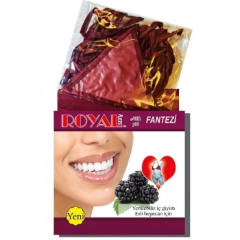 VipMarketim Royal Yenilebilir Tanga Sütyen Böğürtlen Aromalı