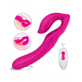 VipMarketim S-Hande Nami 9x9 Modlu Titreşim ve Kablosuz Uzaktan Kumandalı Silikon Vibratör