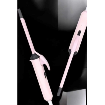 VipMarketim Saç Düzleştirici İnce Bukleler İyon Özelliği Taşınabilir Döner Kablo