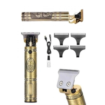 VipMarketim Saç Sakal Vücut Tıraş Makinesi Çizik Atma Makinesi Paslanmaz Çelik