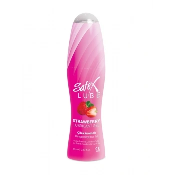 VipMarketim Safex Lube Kayganlaştırıcı Jel Çilek 85 ml