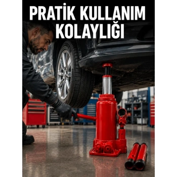 VipMarketim Sağlam Taban Yapılı Güvenilir Hidrolik Şişe Kriko