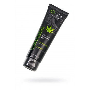 VipMarketim Orgie Lube Tube Cannabis – Kenevir Aromalı Kayganlaştırıcı Jel Ml (Kod:100)